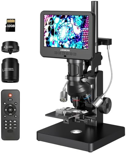 LINKMICRO LM266S 5 lens HDMI digital microscope