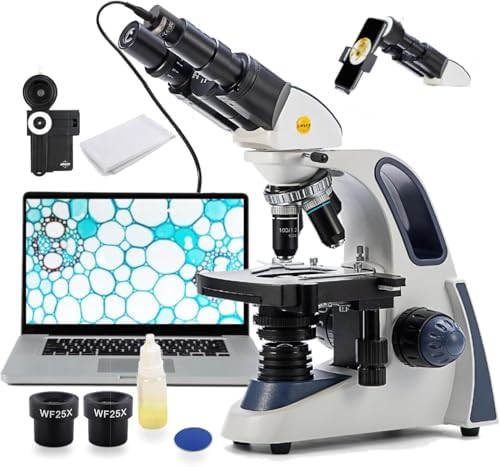 SW380B binocular compound microscope slide kit