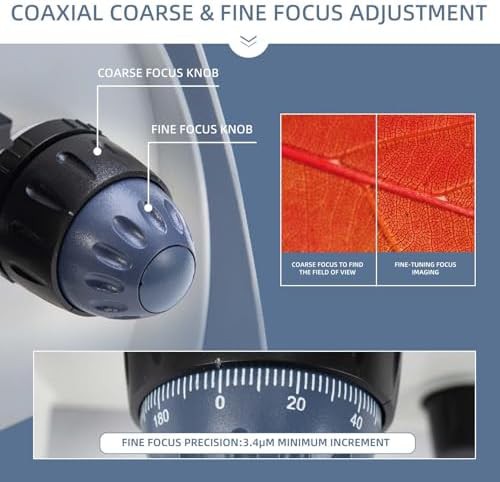 SW380B binocular compound microscope slide kit — photo 4