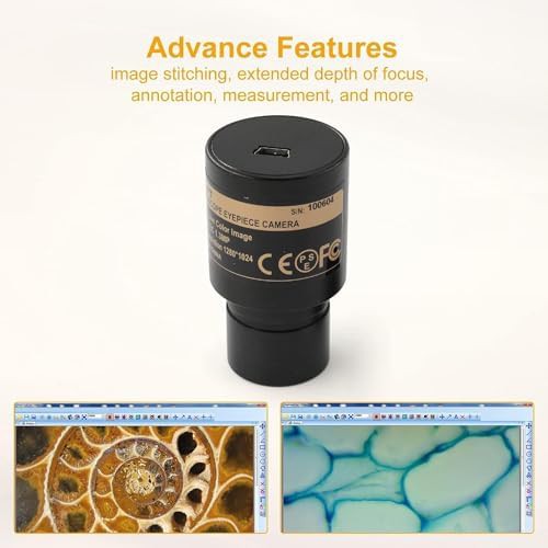 SW380B student binocular microscope with camera — photo 4