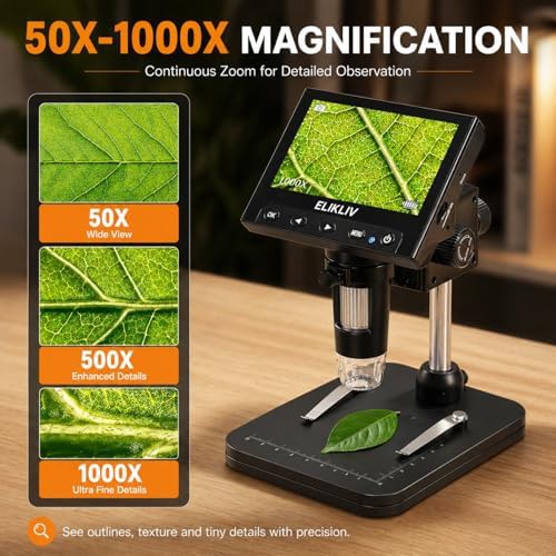Digital coin microscope with LCD screen — photo 5