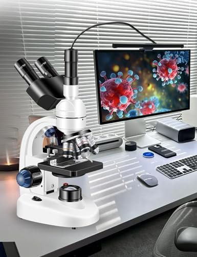 Digital trinocular compound lab microscope 5000x — photo 4