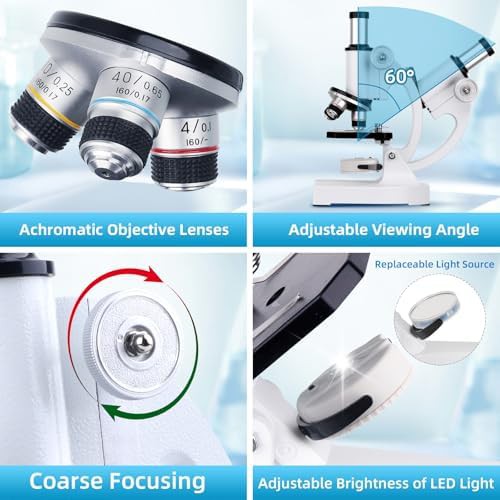Biological Compound Microscope for Kids and Beginners — photo 5