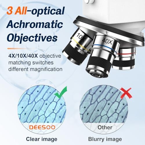 Monocular biological microscope with dual light — photo 5