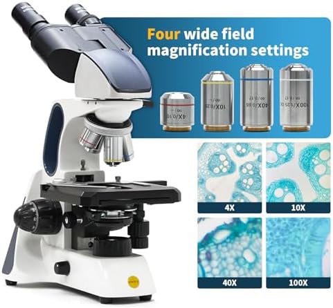 SW400 infinity optical system binocular microscope — photo 3