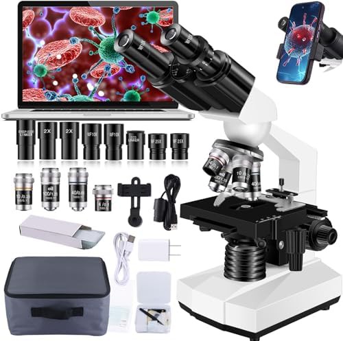 Large binocular USB camera microscope 2000x