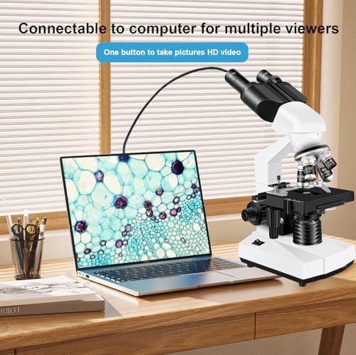 Large binocular USB camera microscope 2000x — photo 4