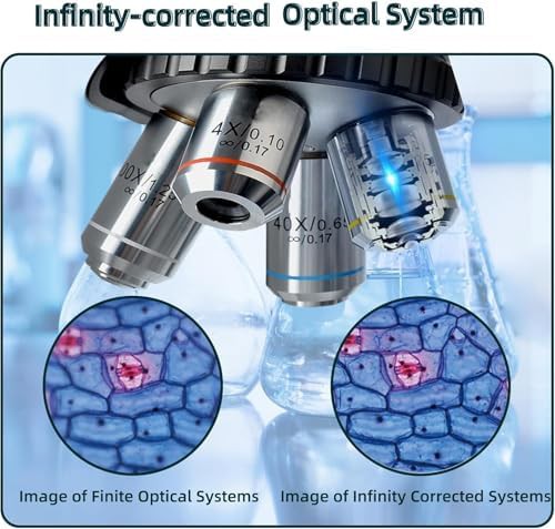 SW400 trinocular infinity optical compound microscope — photo 3