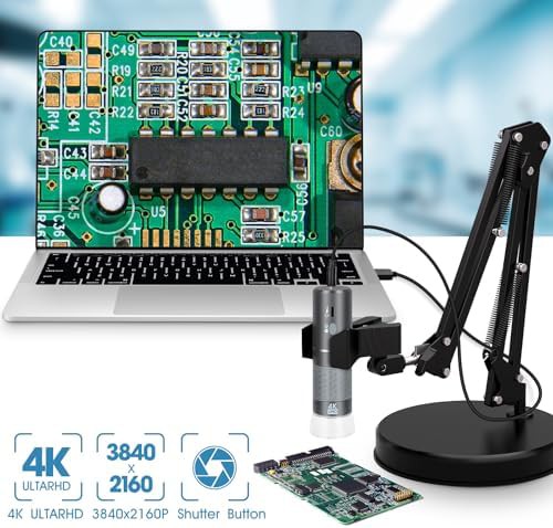 Digital microscope with table clamp stand — photo 3