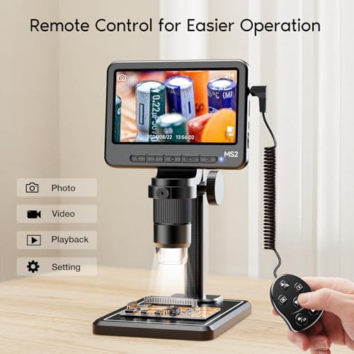 Digital coin microscope with five inch LCD screen — photo 5