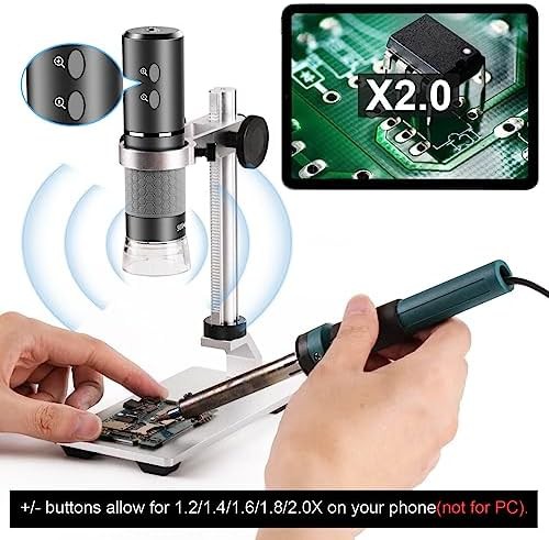 Digital microscope with professional stand and case — photo 3