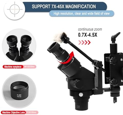 Jewelry Stereo Microscope with Ring Light — photo 4