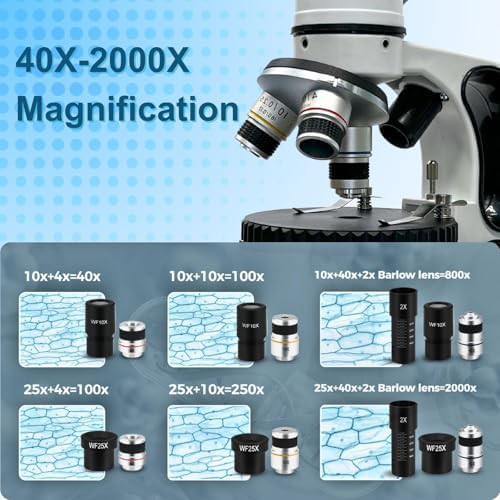 White and Black Monocular Compound Microscope — photo 4