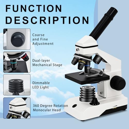Monocular Compound Microscope with Lab Kit — photo 5