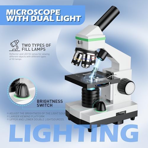 High power biological microscope for adults — photo 5