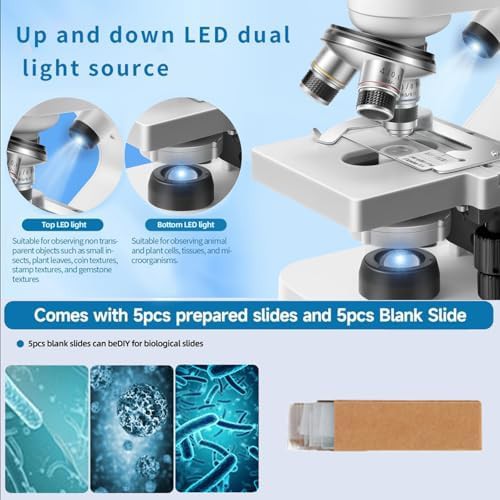Trinocular microscope with WiFi electronic eyepiece — photo 4