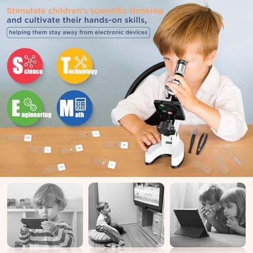 Kids LED Microscope with Experiment Kit — photo 3