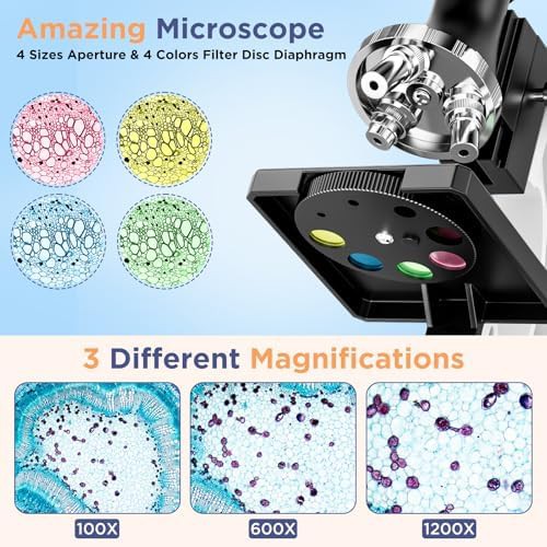 Kids LED Microscope with Experiment Kit — photo 4