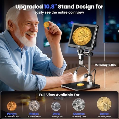 Large screen digital soldering microscope — photo 4