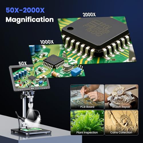 Large screen digital soldering microscope — photo 5
