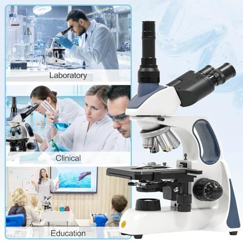 Infinity corrected trinocular microscope with 10MP camera — photo 5