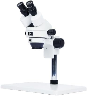 Professional Binocular Stereo Microscope with LED