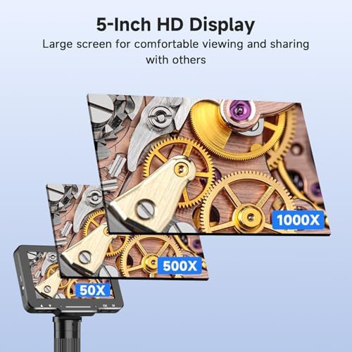 Digital Soldering Microscope with C-Clamp and Flex Arm — photo 4