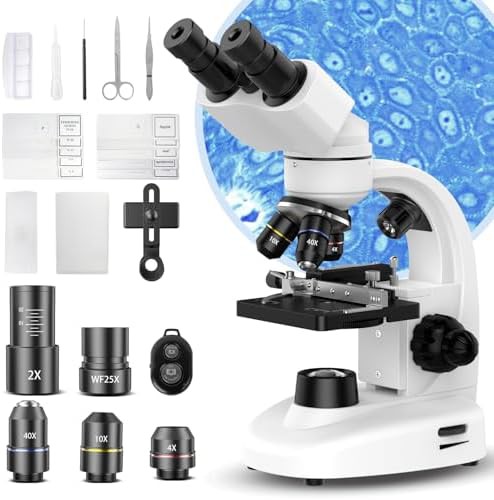 Professional Binocular Compound Microscope for Adults