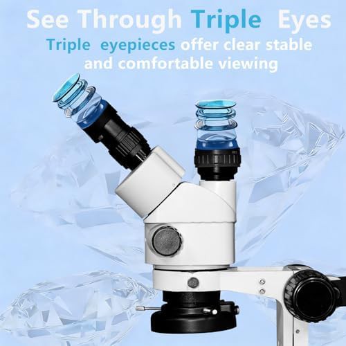 DZQ Trinocular USB LED Microscope — photo 3