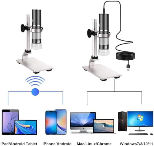 4K Digital Microscope with Metal Stand — photo 5