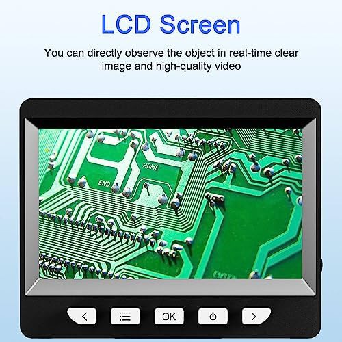 White Digital Coin Microscope with LCD Screen — photo 4