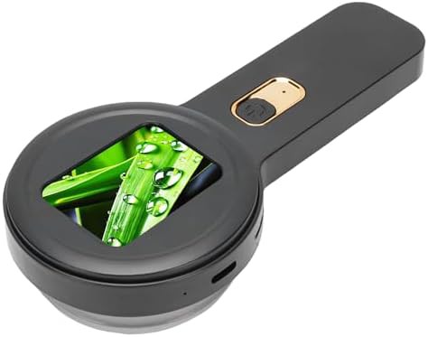 Black pocket digital microscope with autofocus — photo 3