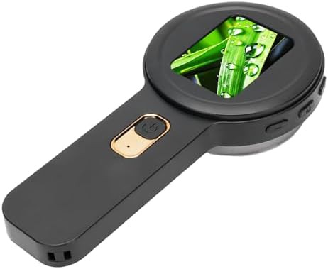 Black pocket digital microscope with autofocus — photo 5