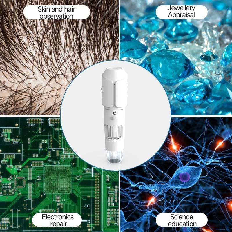 Handheld WiFi Digital Microscope with 1600x Zoom — photo 5