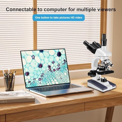 Advanced trinocular USB microscope with mechanical stage — photo 5