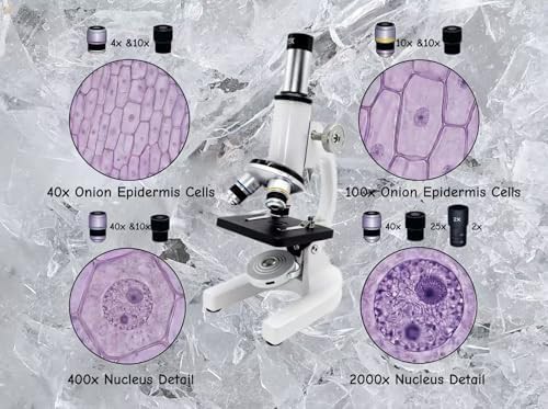 Student monocular microscope with dual LED — photo 4