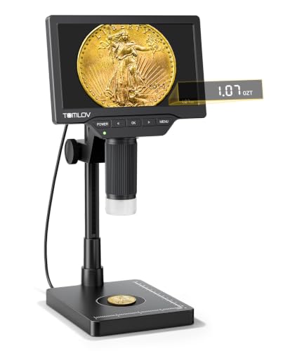 Coin Microscope with Weighing Scale