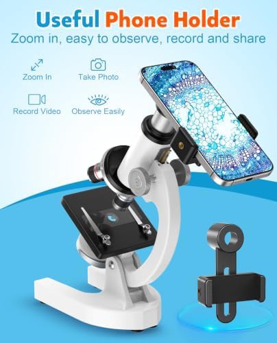 2000X Compound Monocular Microscope for Kids and Beginners — photo 4