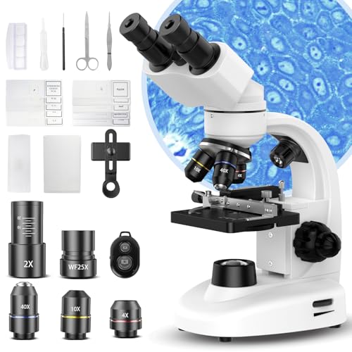 Compound Binocular Microscope for Adults